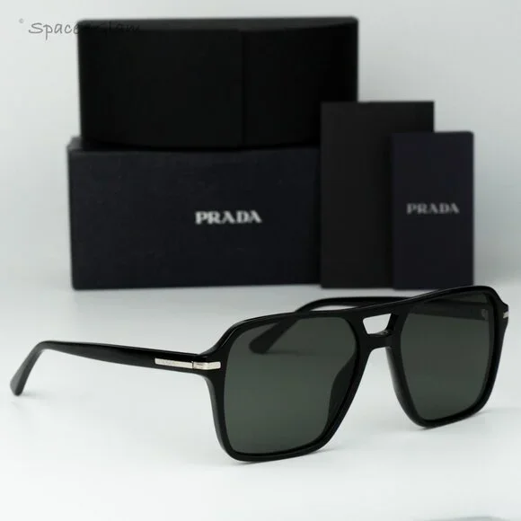 Prada | Accessories | Prada Women Sunglasses Black Green 